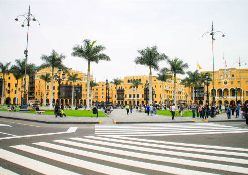 City tour in the historic centre of Lima