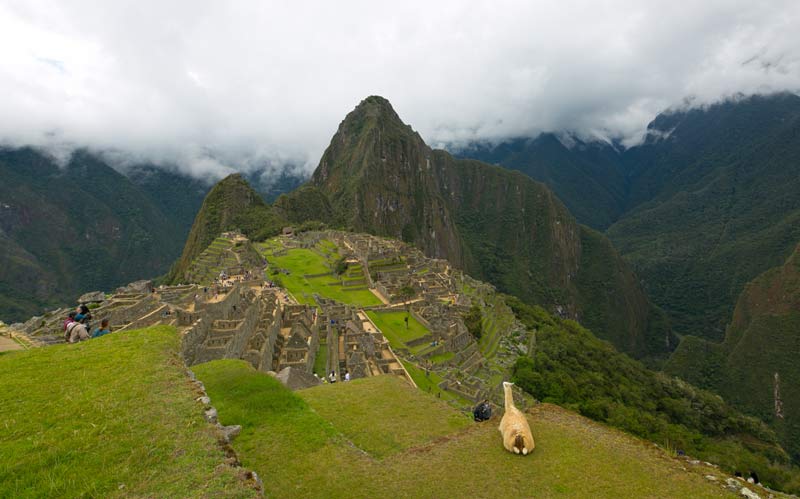 The breathtaking view of Machu Picchu along the Classic Inca Trail 4 Days.
