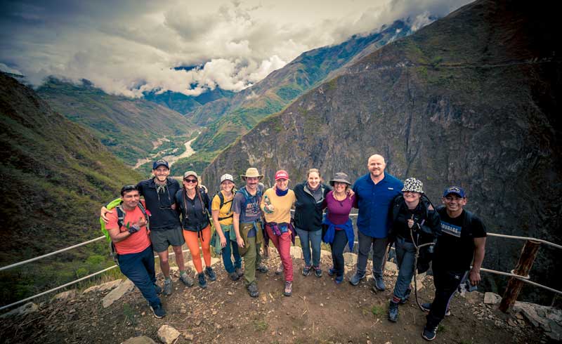 Beautiful view in the Inca Jungle, the best option in Peru.