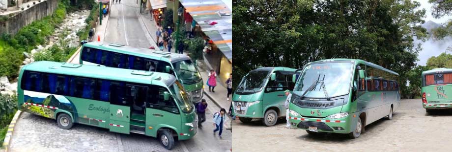 guide to buses to Machu Picchu